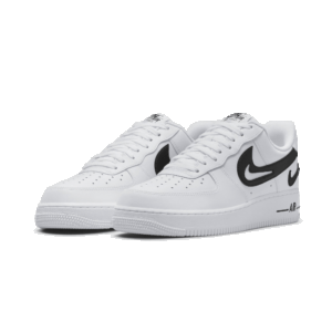 07 FM CUT OUT SWOOSH WHITE BLACK